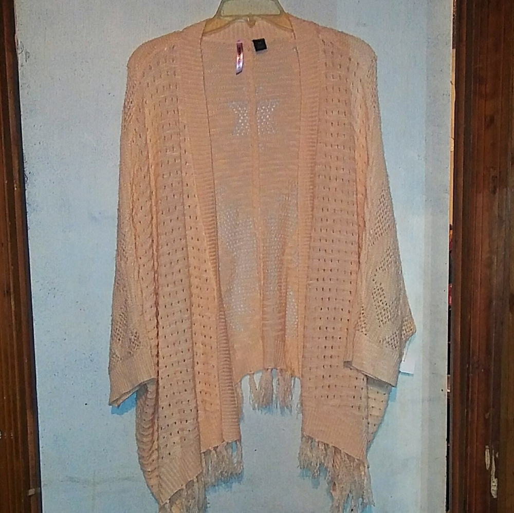 Peach Sweater Cardigan *Love by Design*
